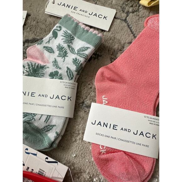 🔥FLASH SALE🔥 Janie and Jack Girls Accessories bundle Set 5 pieces - Picture 3 of 4